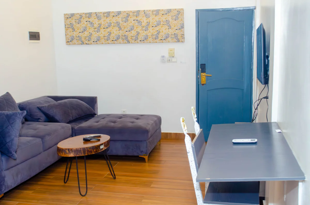 Appart 1 Chambre Vue Salon Océan — Chez Géro, Fidjrossè Cotonou
