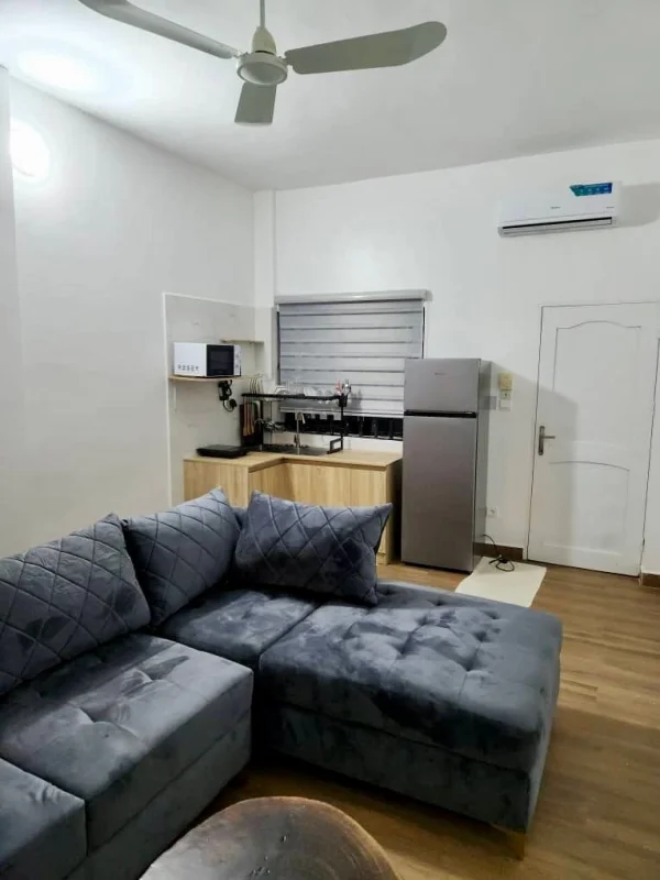 Appart 1 Chambre Salon Vue Océan — Chez Géro, Fidjrossè Cotonou