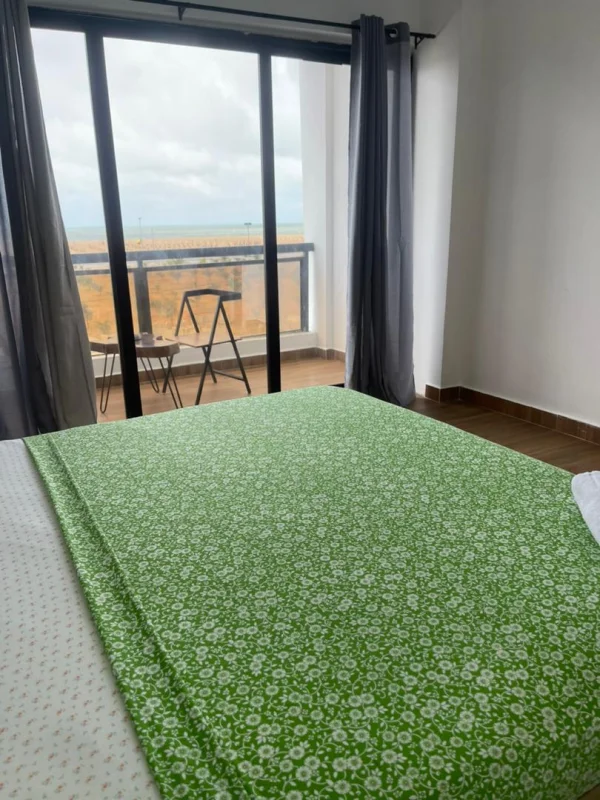 Appart 2 Chambres Salon Vue Océan — Chez Géro, Fidjrossè Cotonou